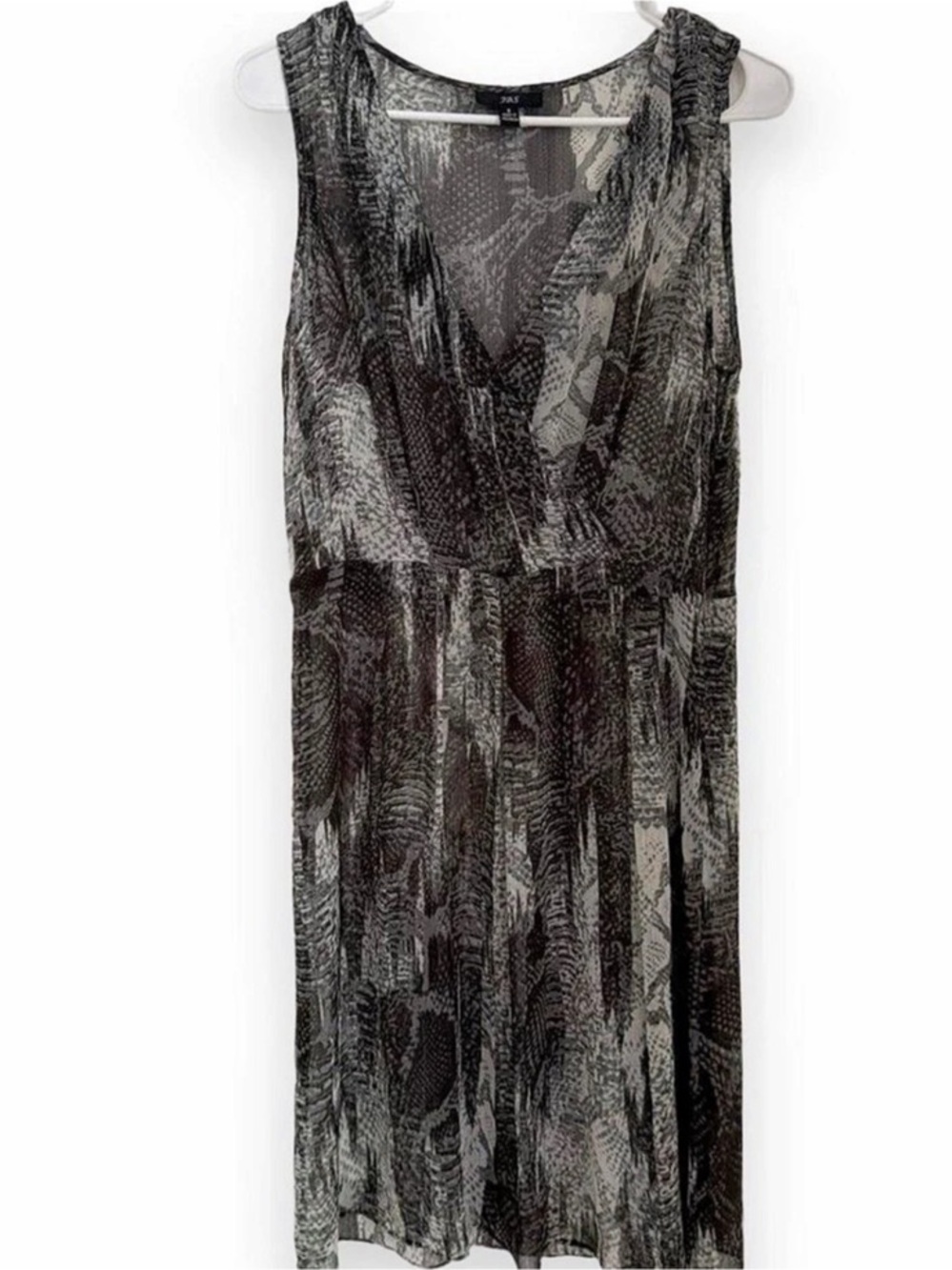 B S Printed Midi Dress Size 8 Like New